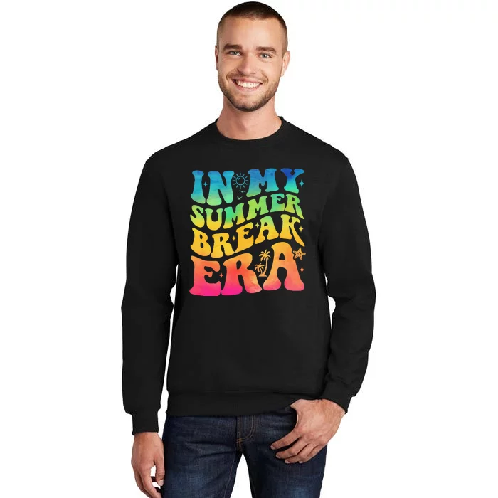 In My Summer Break Era Summer Break Groovy Sweatshirt