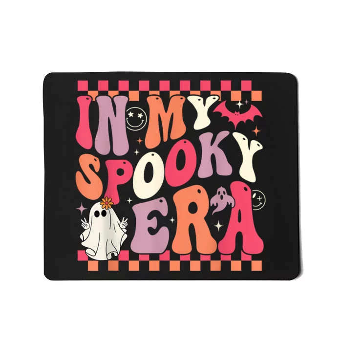 In My Spooky Era Groovy Hippie Halloween Ghost Women Mousepad