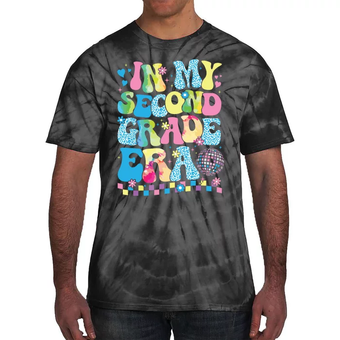 In My Second Grade Era Groovy Back To School Teachers Tie-Dye T-Shirt