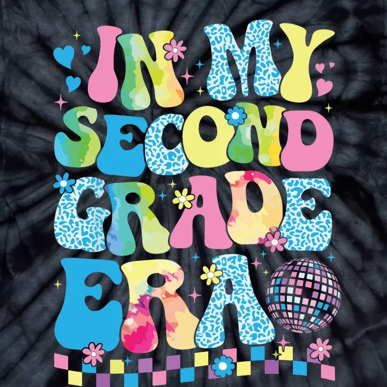 In My Second Grade Era Groovy Back To School Teachers Tie-Dye T-Shirt