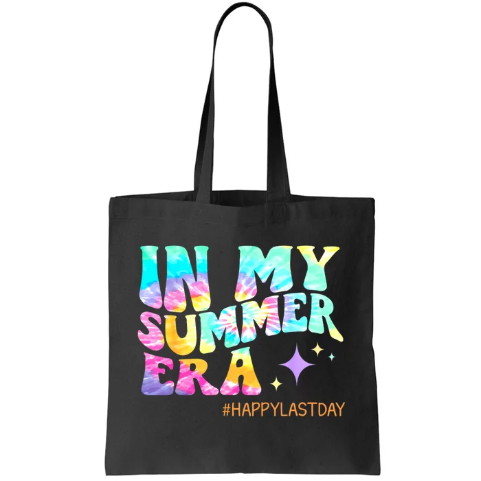 In My Summer Era Happy Last Day Of School Teacher Tote Bag