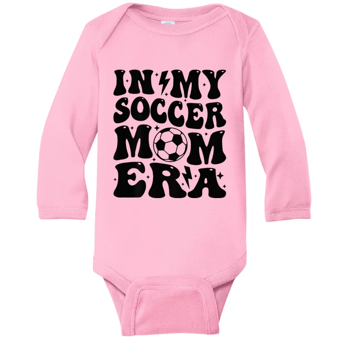 In My Soccer Mom Era Baby Long Sleeve Bodysuit