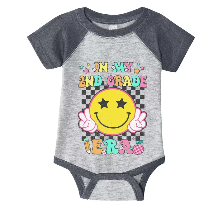 In My Second Grade Era Teacher Back To School Student Infant Baby Jersey Bodysuit