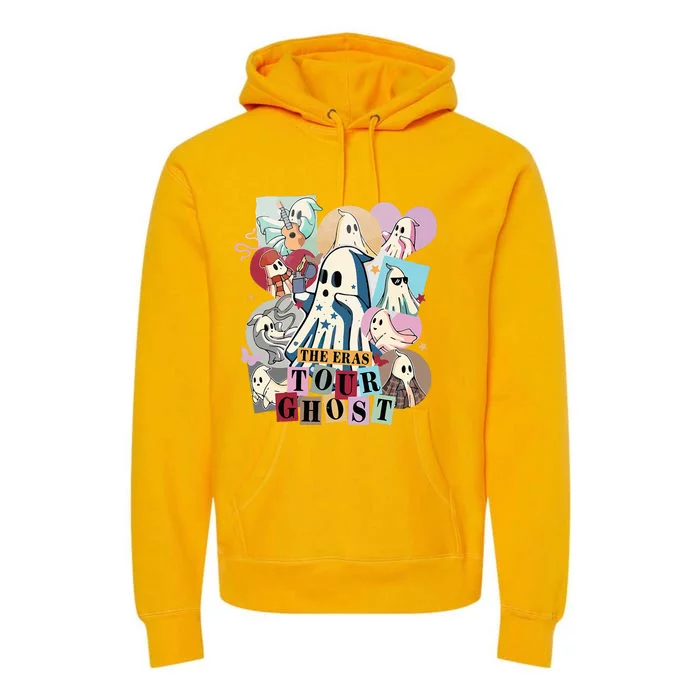 In My Spooky Era Groovy Hippie Halloween Ghost Premium Hoodie