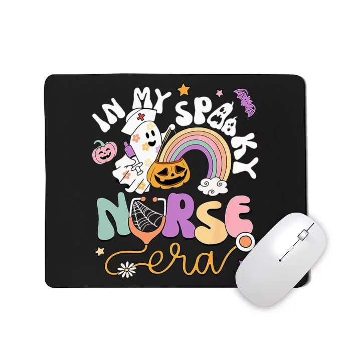 In My Spooky Nurse Era Halloween Rainbow Scary Horror Mousepad