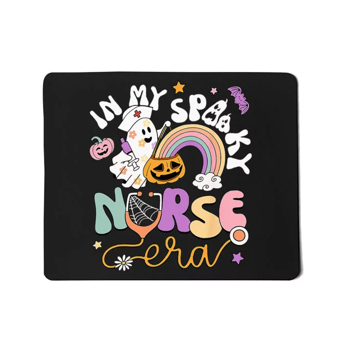 In My Spooky Nurse Era Halloween Rainbow Scary Horror Mousepad