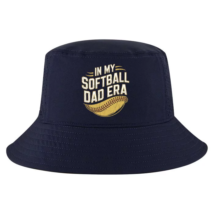 In My Softball Dad Era Softball Dads Softball Parent Gift Cool Comfort Performance Bucket Hat