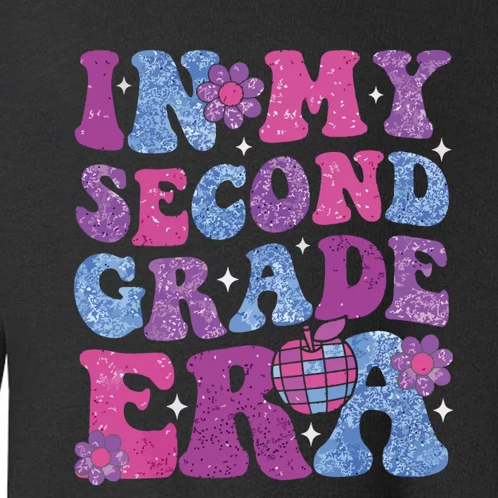 In My Second Grade Era Girl Back To School 2nd Grade Teacher Toddler Sweatshirt