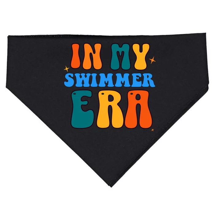 In My Swimmer Era For Swim Swimmers And Swimming USA-Made Doggie Bandana