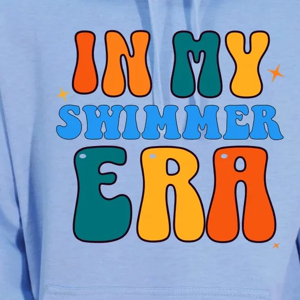 In My Swimmer Era For Swim Swimmers And Swimming Unisex Surf Hoodie