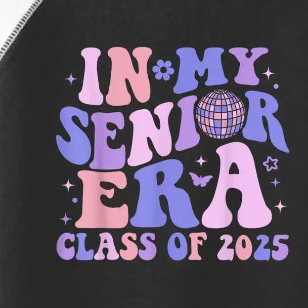 In My Senior Era Class Of 2025 Senior 2025 Toddler Fine Jersey T-Shirt