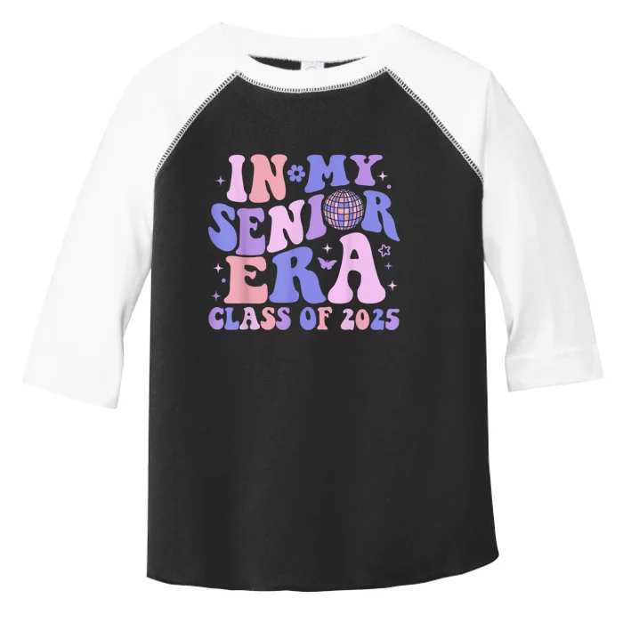 In My Senior Era Class Of 2025 Senior 2025 Toddler Fine Jersey T-Shirt