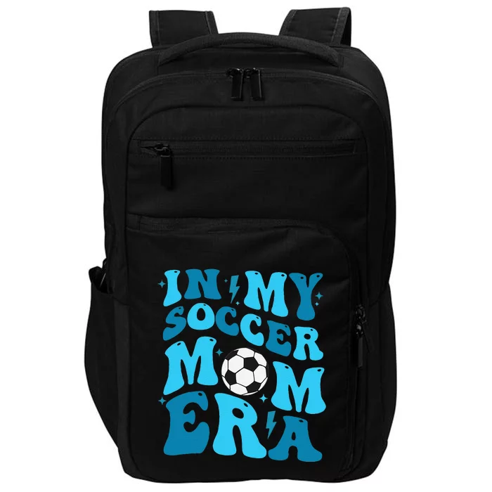 In My Soccer Mom Era Retro Soccer Mom Life Mothers Day Impact Tech Backpack