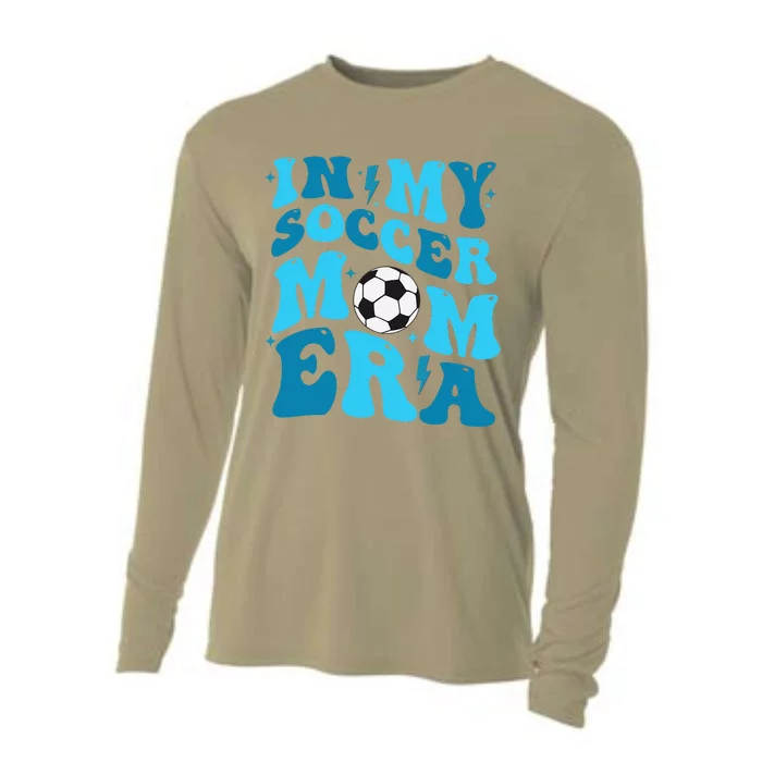 In My Soccer Mom Era Retro Soccer Mom Life Mothers Day Cooling Performance Long Sleeve Crew