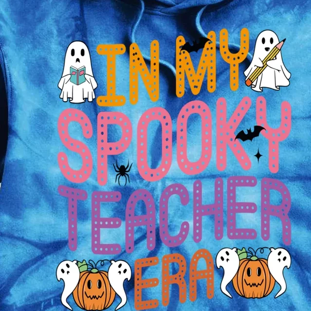 In My Spooky Teacher Era – Halloween Vibes Gift Tie Dye Hoodie