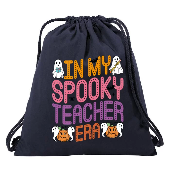 In My Spooky Teacher Era – Halloween Vibes Gift Drawstring Bag