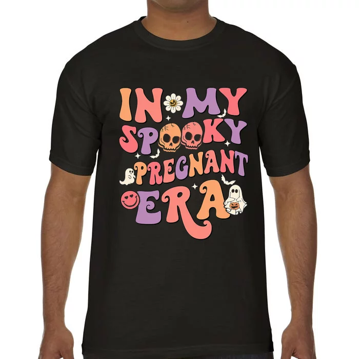 In My Spooky Pregnant Era Ghost Halloween Comfort Colors T-Shirt