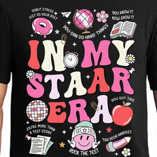 In My Staar Era Motivational Testing Test Day Funny Teacher Pajama Set