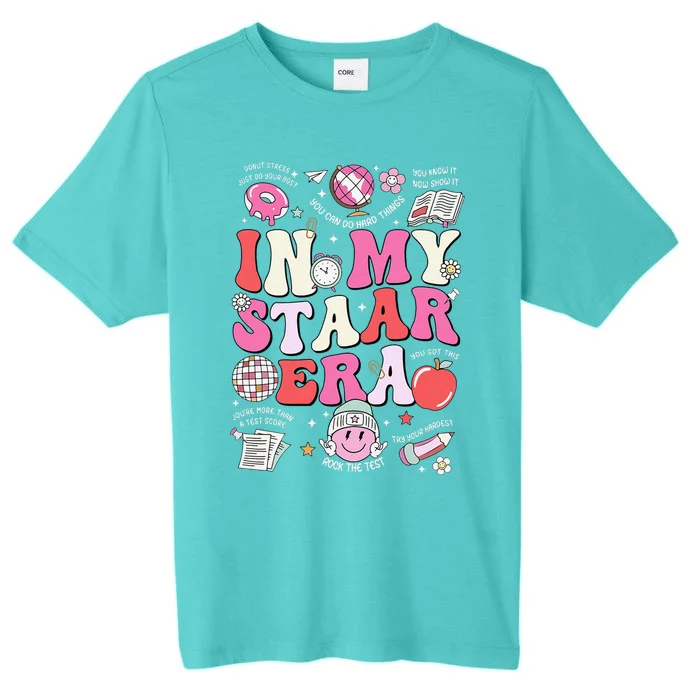 In My Staar Era Motivational Testing Test Day Funny Teacher ChromaSoft Performance T-Shirt