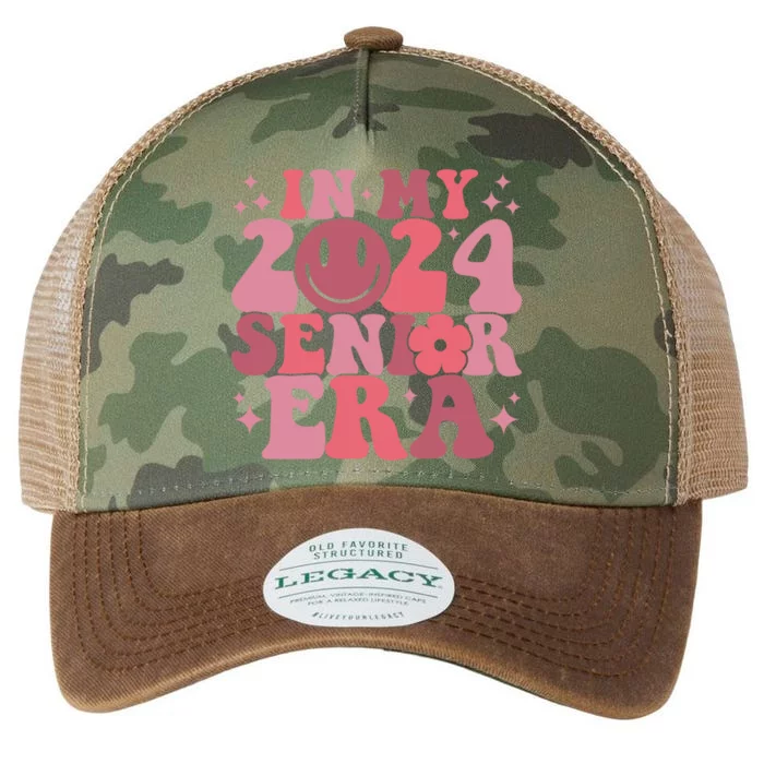 In My Senior Era Class Of 2024 Senior 24 Graduate Graduation Gift Legacy Tie Dye Trucker Hat