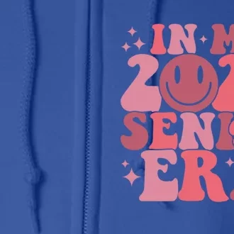 In My Senior Era Class Of 2024 Senior 24 Graduate Graduation Gift Full Zip Hoodie