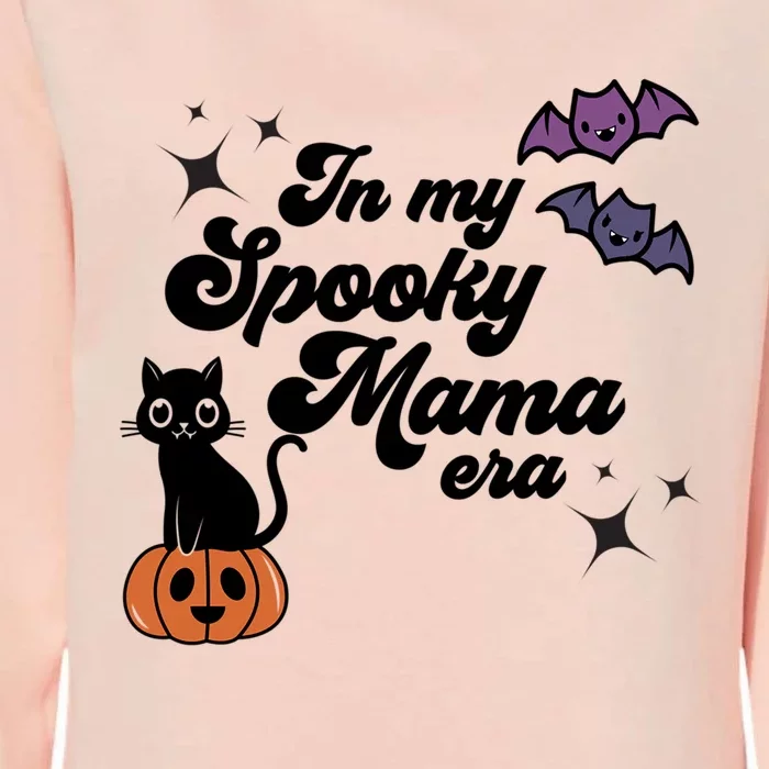 In My Spooky Mama Era Funny Pregnancy Mom Halloween Meaningful Gift Womens California Wash Sweatshirt