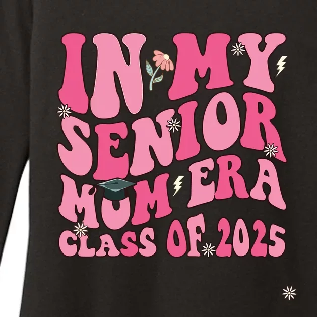 In My Senior Mom Era Class Of 2025 Masters Graduation Womens CVC Long Sleeve Shirt