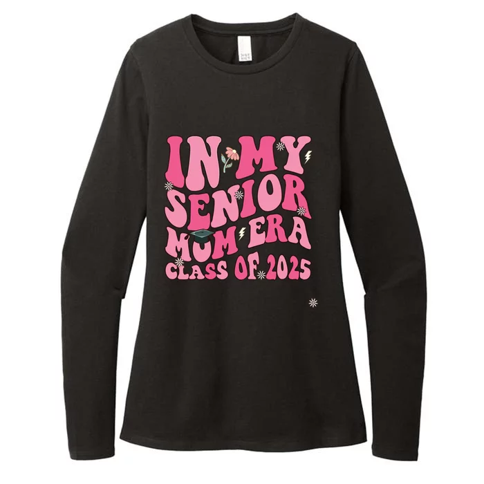 In My Senior Mom Era Class Of 2025 Masters Graduation Womens CVC Long Sleeve Shirt