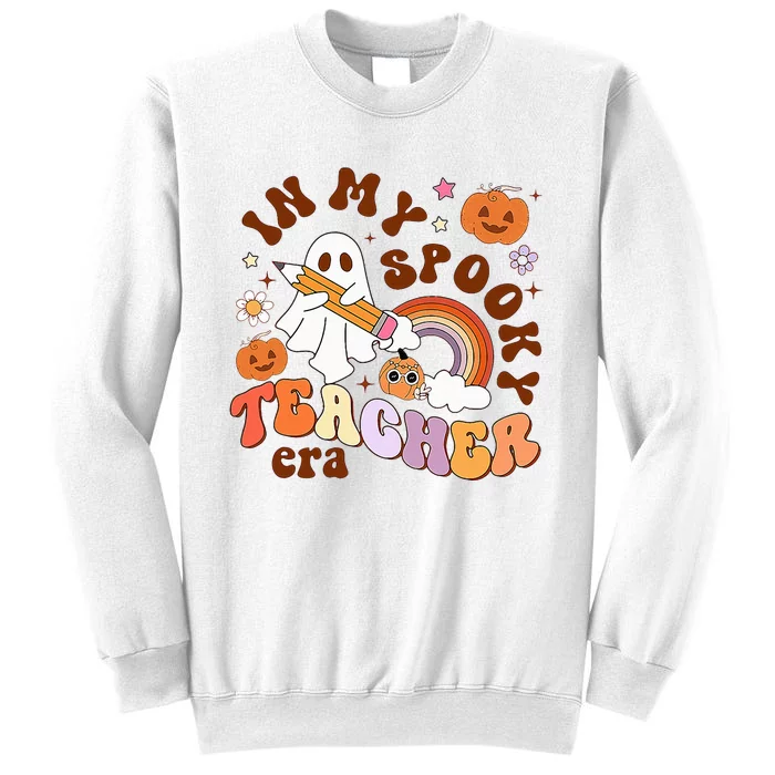 In My Spooky Teacher Era Ghost Teacher Halloween Sweatshirt