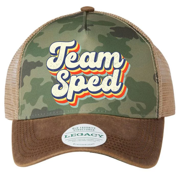 Inclusion Matters Special Education Team Sped Squad Teacher Legacy Tie Dye Trucker Hat