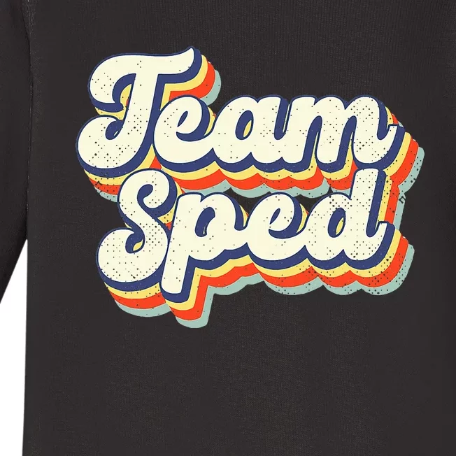 Inclusion Matters Special Education Team Sped Squad Teacher Baby Long Sleeve Bodysuit