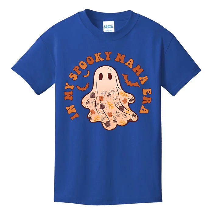 In My Spooky Mama Era Groovy Halloween Gift 2 Sided Great Gift Kids T-Shirt