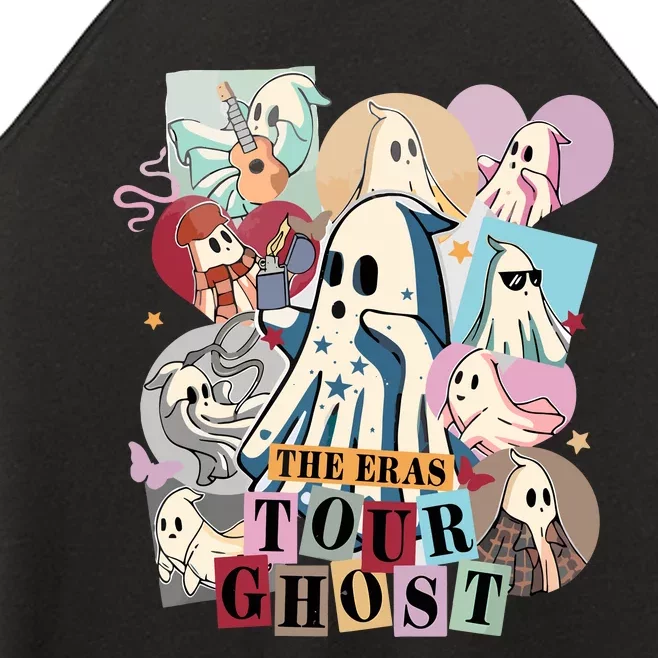 In My Spooky Era Groovy Hippie Halloween Ghost Women’s Perfect Tri Rocker Tank