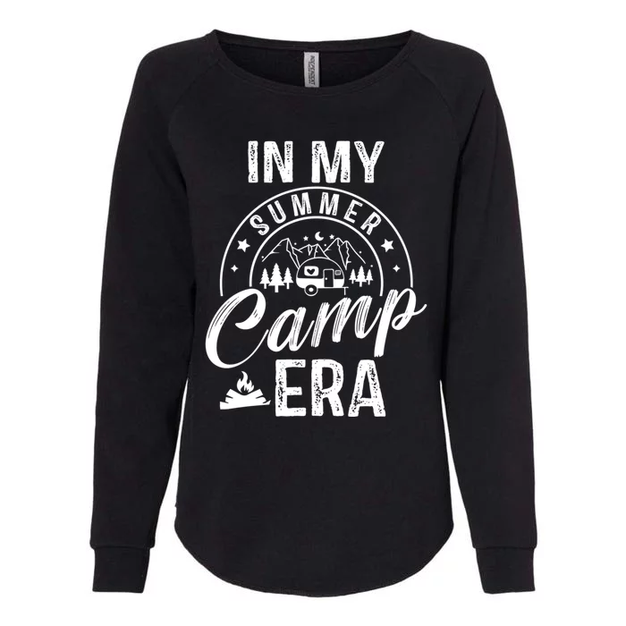 In My Summer Camp Era Camping Squad Adventure Nature Lover Gift Womens California Wash Sweatshirt