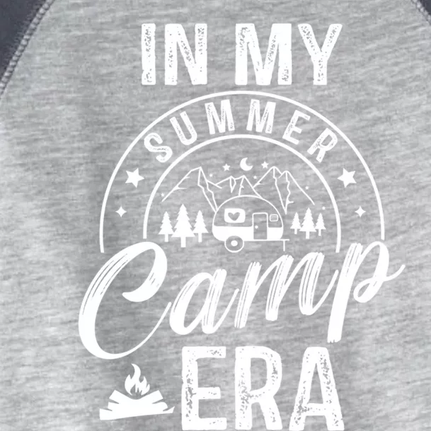 In My Summer Camp Era Camping Squad Adventure Nature Lover Gift Toddler Fine Jersey T-Shirt