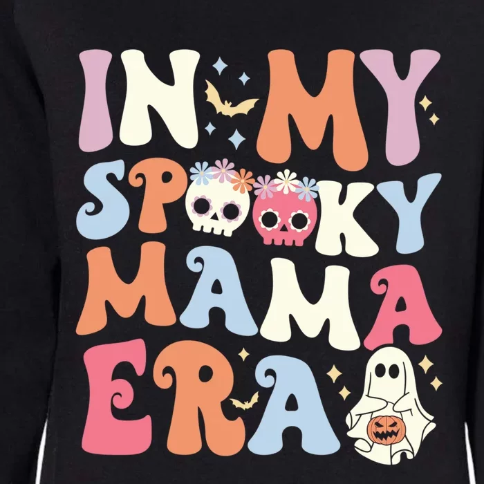 In My Spooky Mama Era Halloween Groovy Witchy Spooky Mom Cute Gift Womens California Wash Sweatshirt