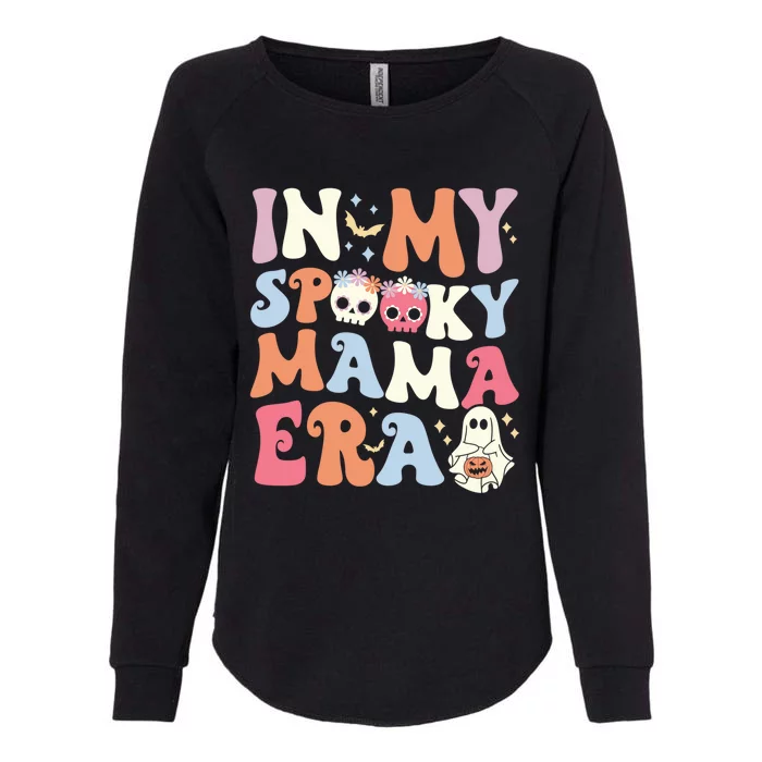 In My Spooky Mama Era Halloween Groovy Witchy Spooky Mom Cute Gift Womens California Wash Sweatshirt