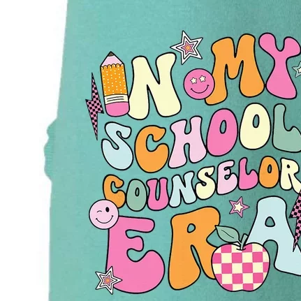 In My School Counselor Era Back To School Teacher Life Doggie 3-End Fleece Hoodie