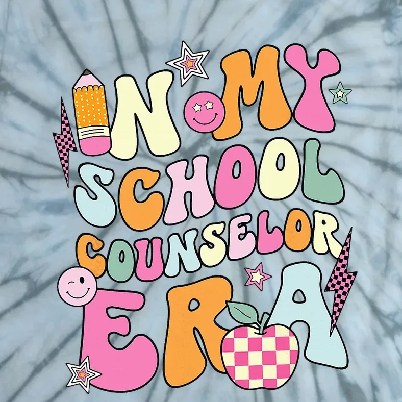 In My School Counselor Era Back To School Teacher Life Tie-Dye T-Shirt