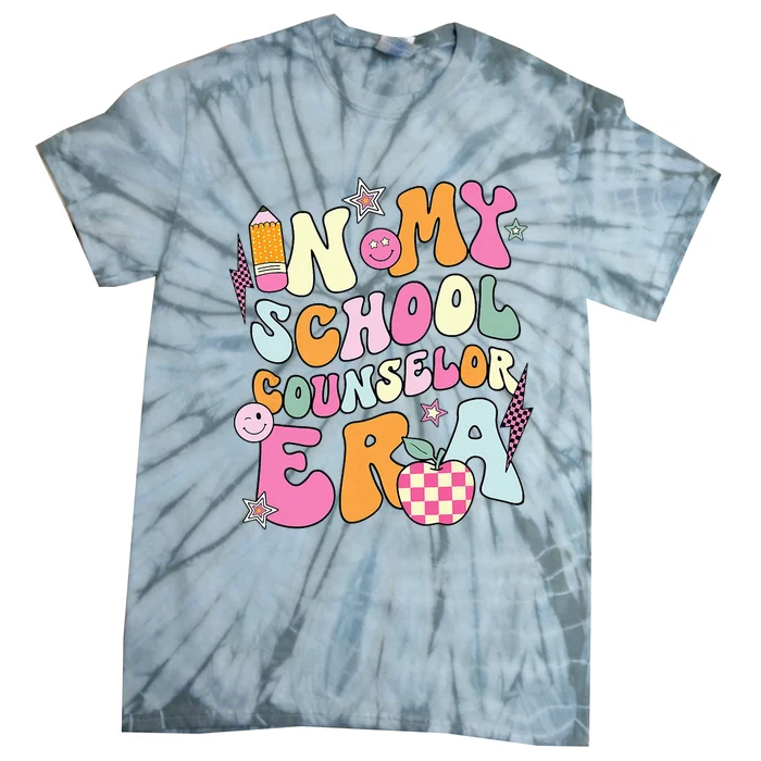 In My School Counselor Era Back To School Teacher Life Tie-Dye T-Shirt