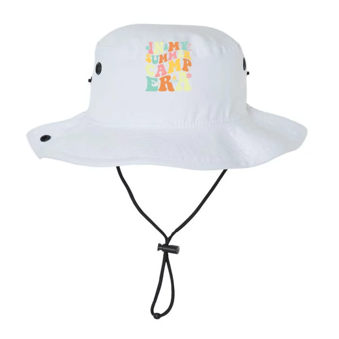 In My Summer Camp Era Retro Groovy Camper Summer Break Meaningful Gift Legacy Cool Fit Booney Bucket Hat