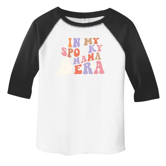 In My Spooky Mama Era Halloween Funny Gift Funny Gift Toddler Fine Jersey T-Shirt