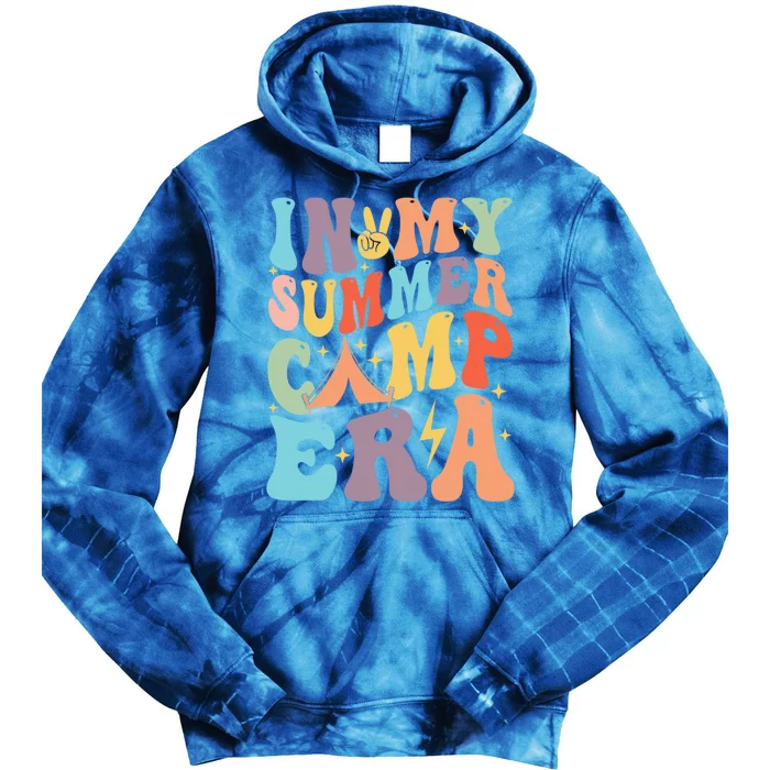 In My Summer Camp Era Retro Groovy Summer Break Gift Tie Dye Hoodie