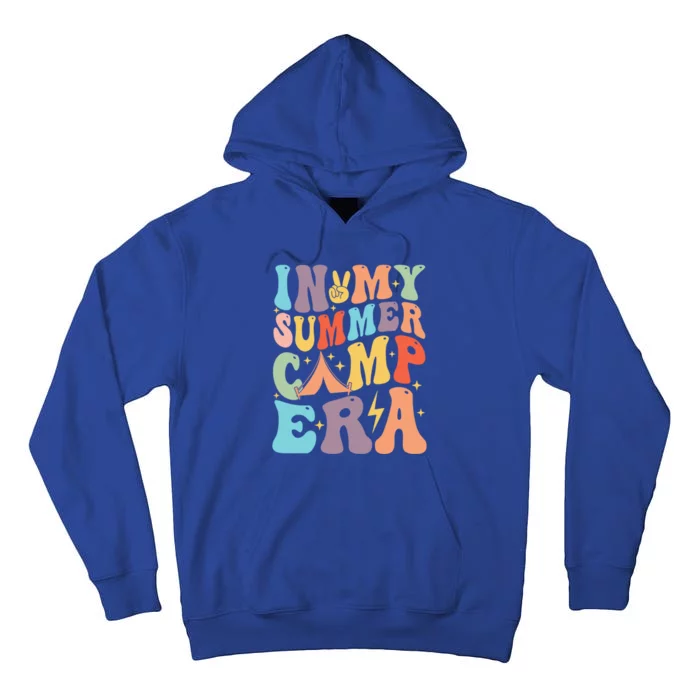 In My Summer Camp Era Retro Groovy Summer Break Gift Tall Hoodie