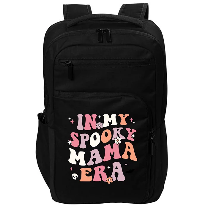 In My Spooky Mama Era Retro Halloween Witchy One Spooky Mom Gift Impact Tech Backpack