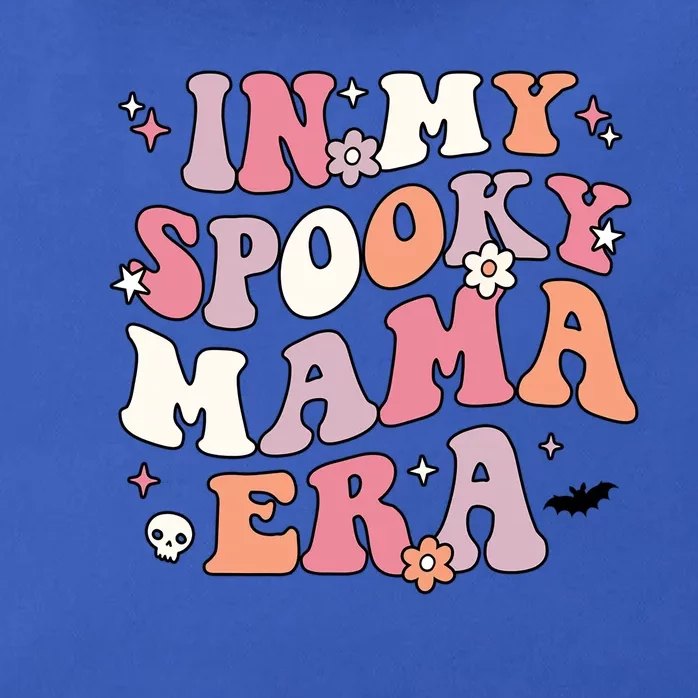 In My Spooky Mama Era Retro Halloween Witchy One Spooky Mom Gift Zip Tote Bag