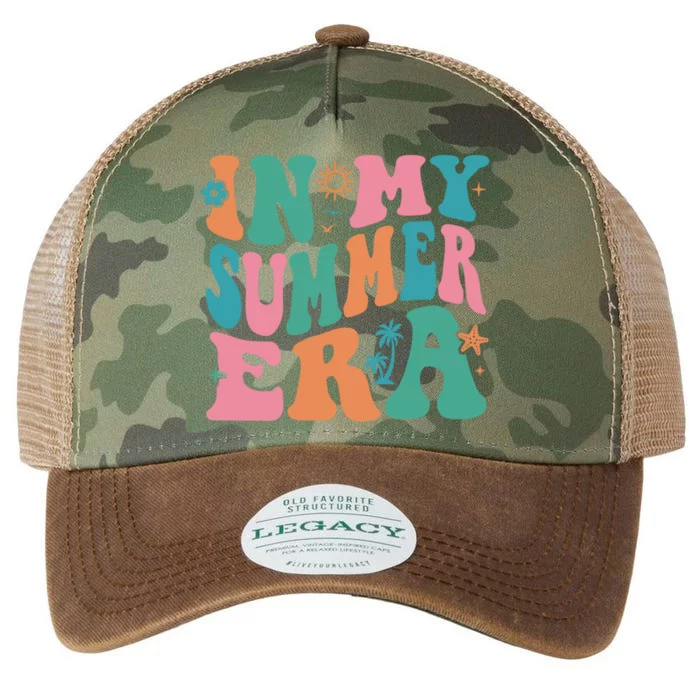 In My Summer Era Funny Summer Gift Legacy Tie Dye Trucker Hat