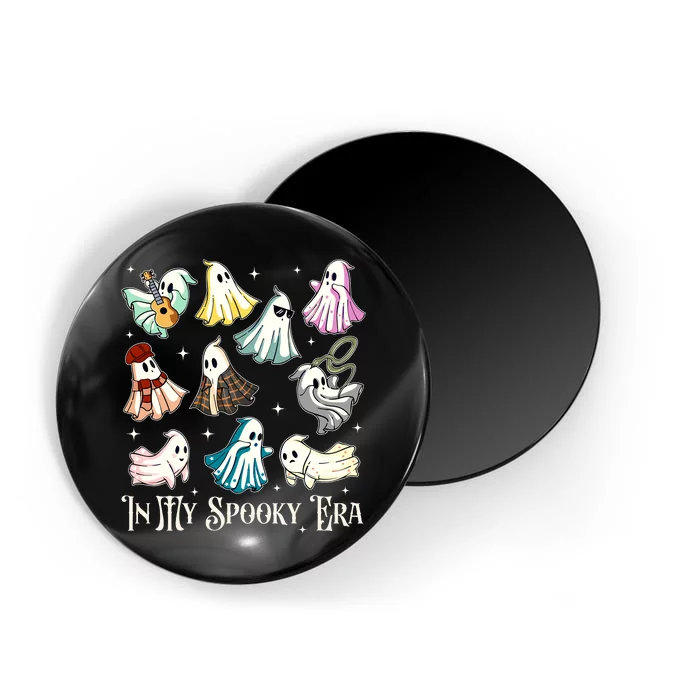 In My Spooky Era Music Lover Cute Ghost Halloween Costume Magnet