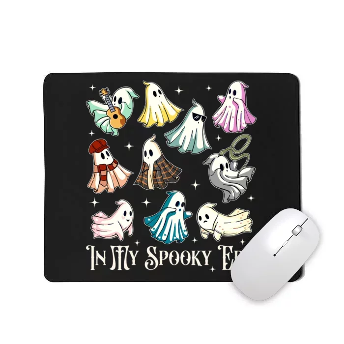 In My Spooky Era Music Lover Cute Ghost Halloween Costume Mousepad