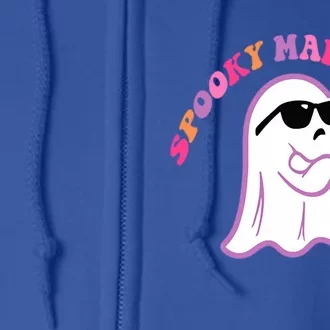 In My Spooky Mama Era Halloween Spooky Mom (2 Side) Gift Full Zip Hoodie